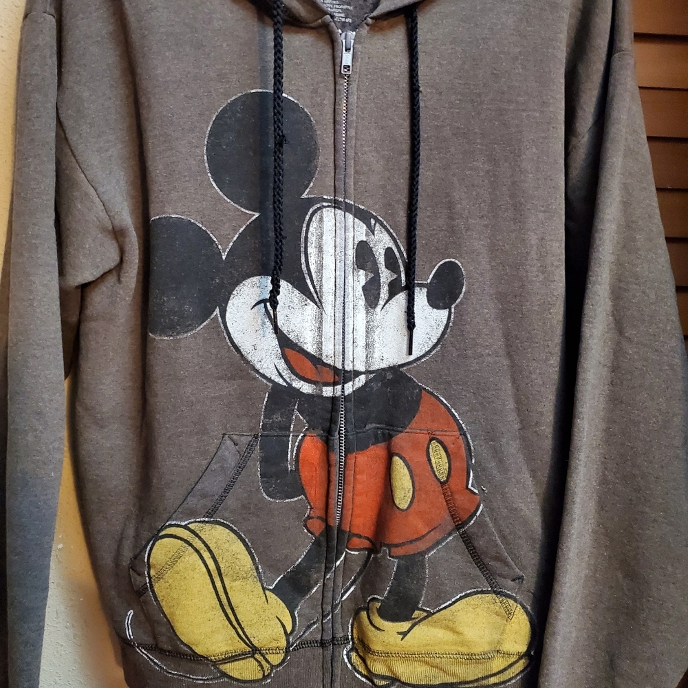 Disney Parks zip up Hoodie size M